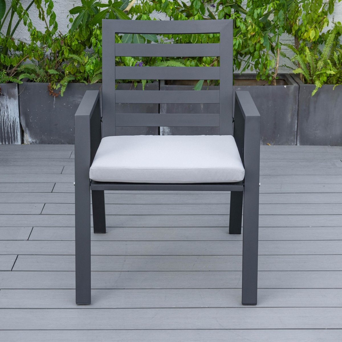 Chelsea 5 - Piece Patio Dining Set with 48" Round Aluminum Dining Table and 4 Dining Armchair