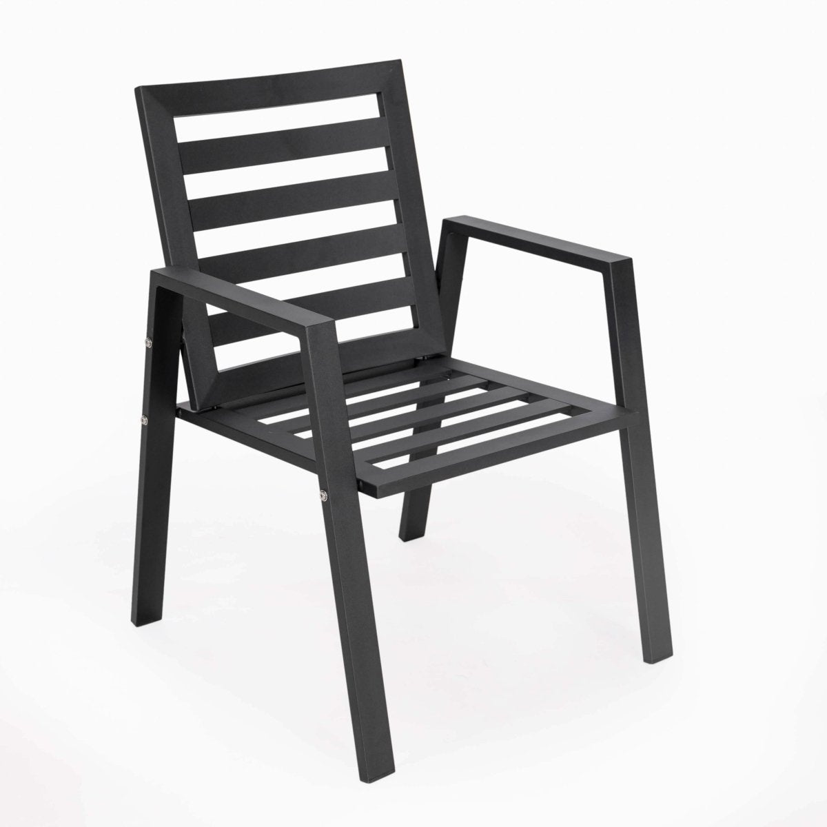 Chelsea 5 - Piece Patio Dining Set with 48" Round Aluminum Dining Table and 4 Dining Armchair