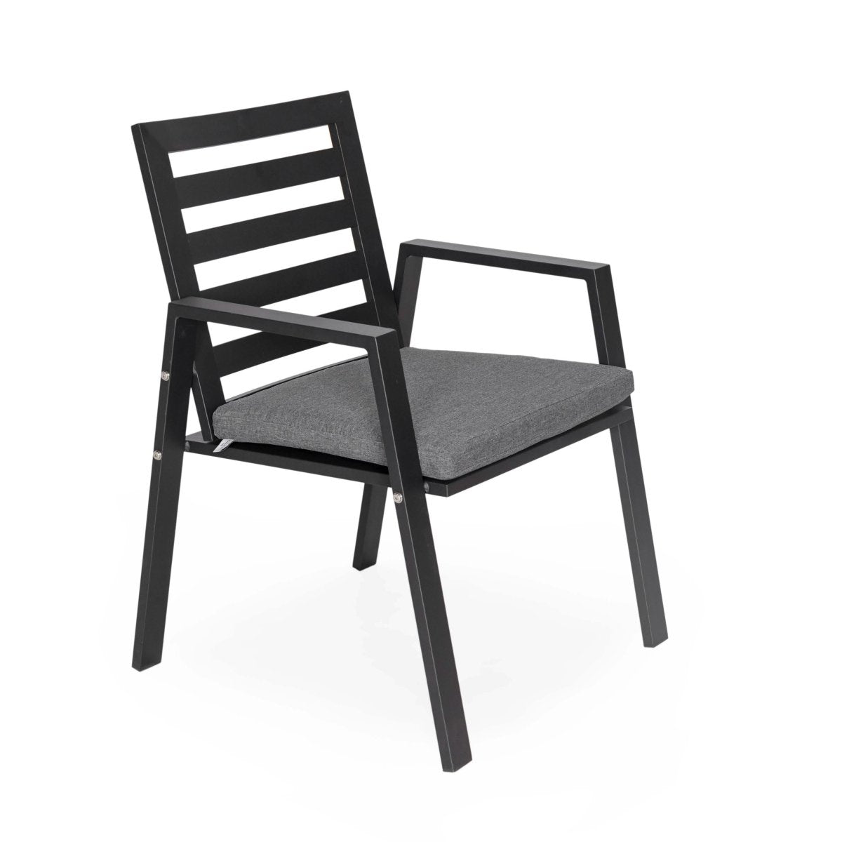 Chelsea 5 - Piece Patio Dining Set with 48" Round Aluminum Dining Table and 4 Dining Armchair