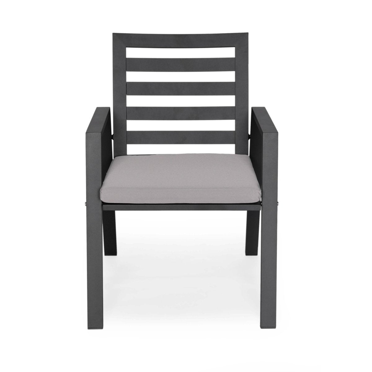 Chelsea 7 - Piece Patio Dining Set 78 - 118" Wide Rectangular Extendable Aluminum Dining Table and 6 Dining Armchair