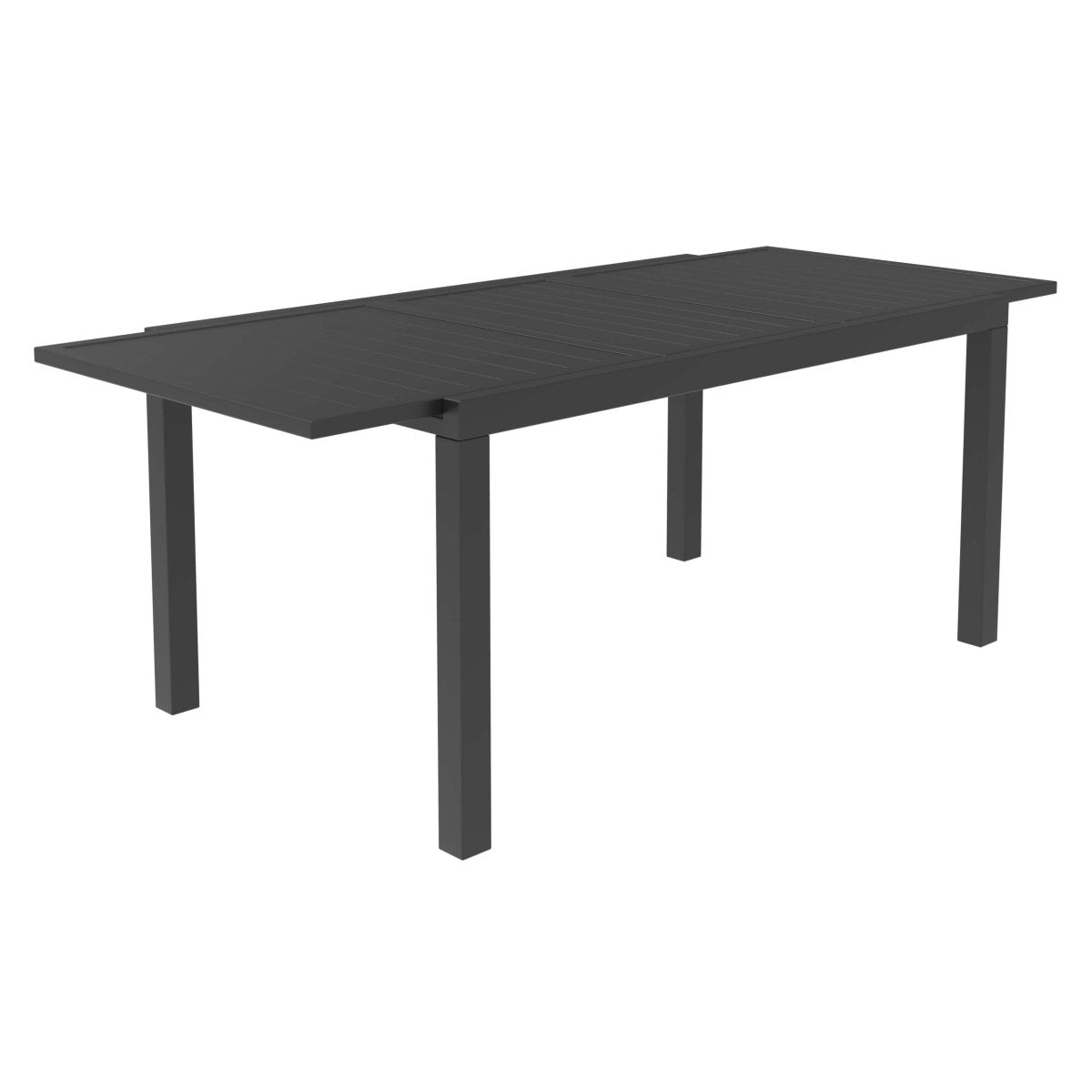Chelsea 7 - Piece Patio Dining Set 78 - 118" Wide Rectangular Extendable Aluminum Dining Table and 6 Dining Armchair