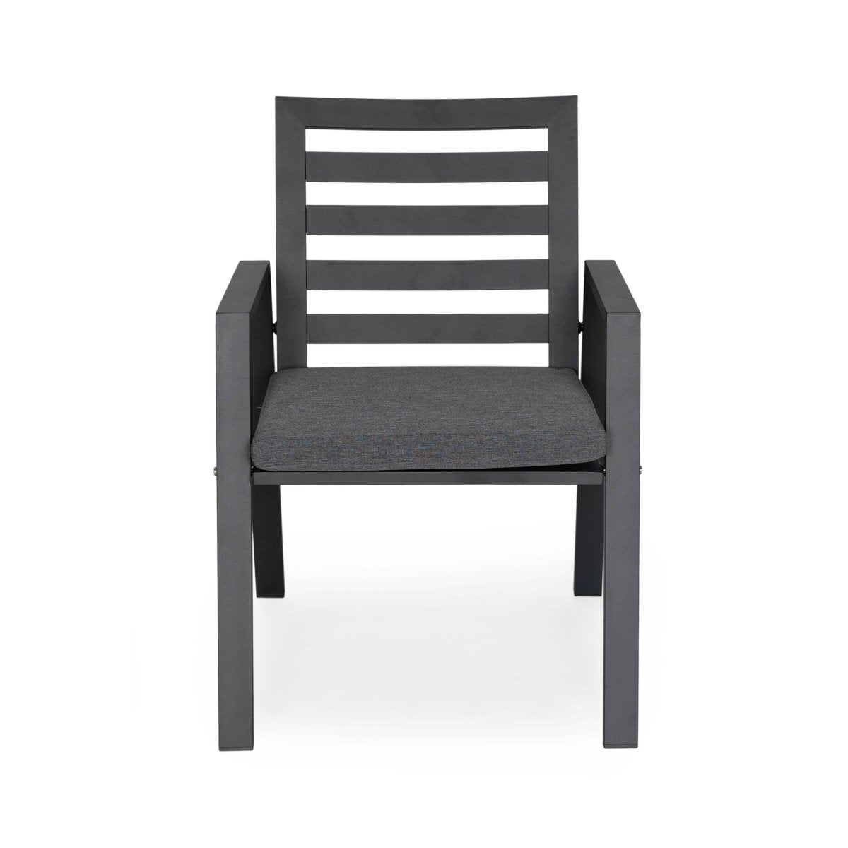 Chelsea 7 - Piece Patio Dining Set 78 - 118" Wide Rectangular Extendable Aluminum Dining Table and 6 Dining Armchair