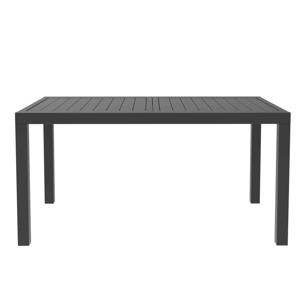 Chelsea 7 - Piece Patio Dining Set 78 - 118" Wide Rectangular Extendable Aluminum Dining Table and 6 Dining Armchair