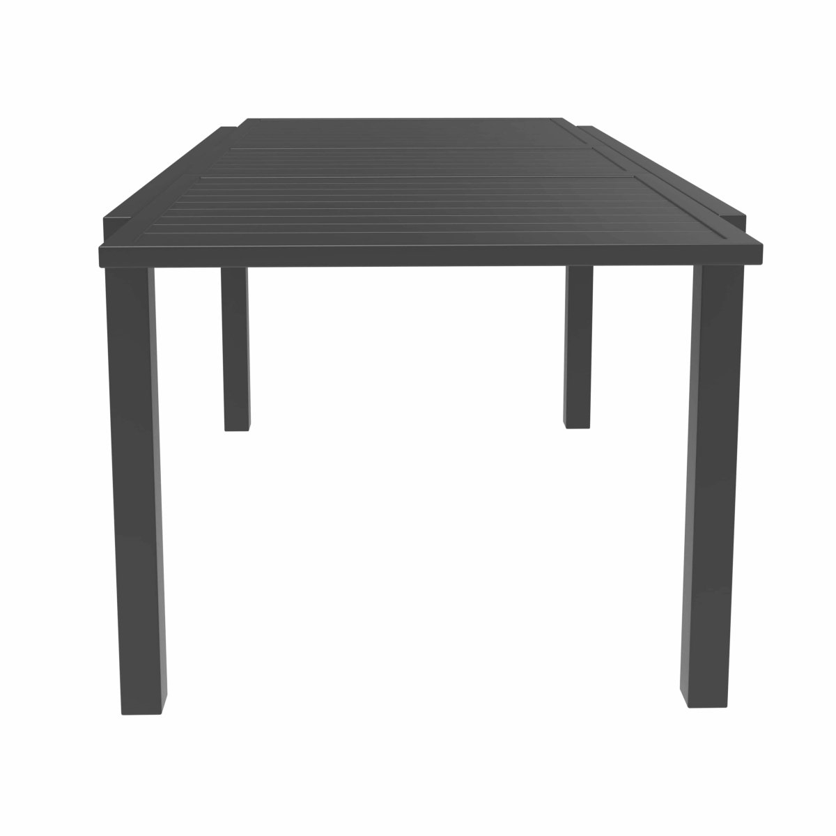 Chelsea 7 - Piece Patio Dining Set 78 - 118" Wide Rectangular Extendable Aluminum Dining Table and 6 Dining Armchair