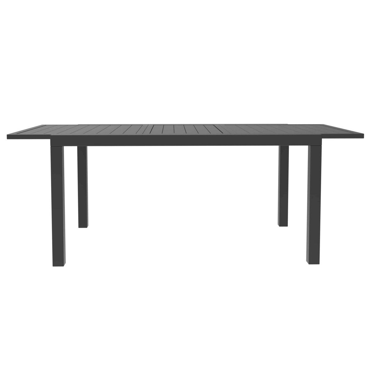 Chelsea 7 - Piece Patio Dining Set 78 - 118" Wide Rectangular Extendable Aluminum Dining Table and 6 Dining Armchair