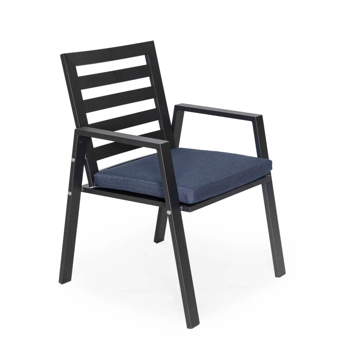 Chelsea 7 - Piece Patio Dining Set 78 - 118" Wide Rectangular Extendable Aluminum Dining Table and 6 Dining Armchair