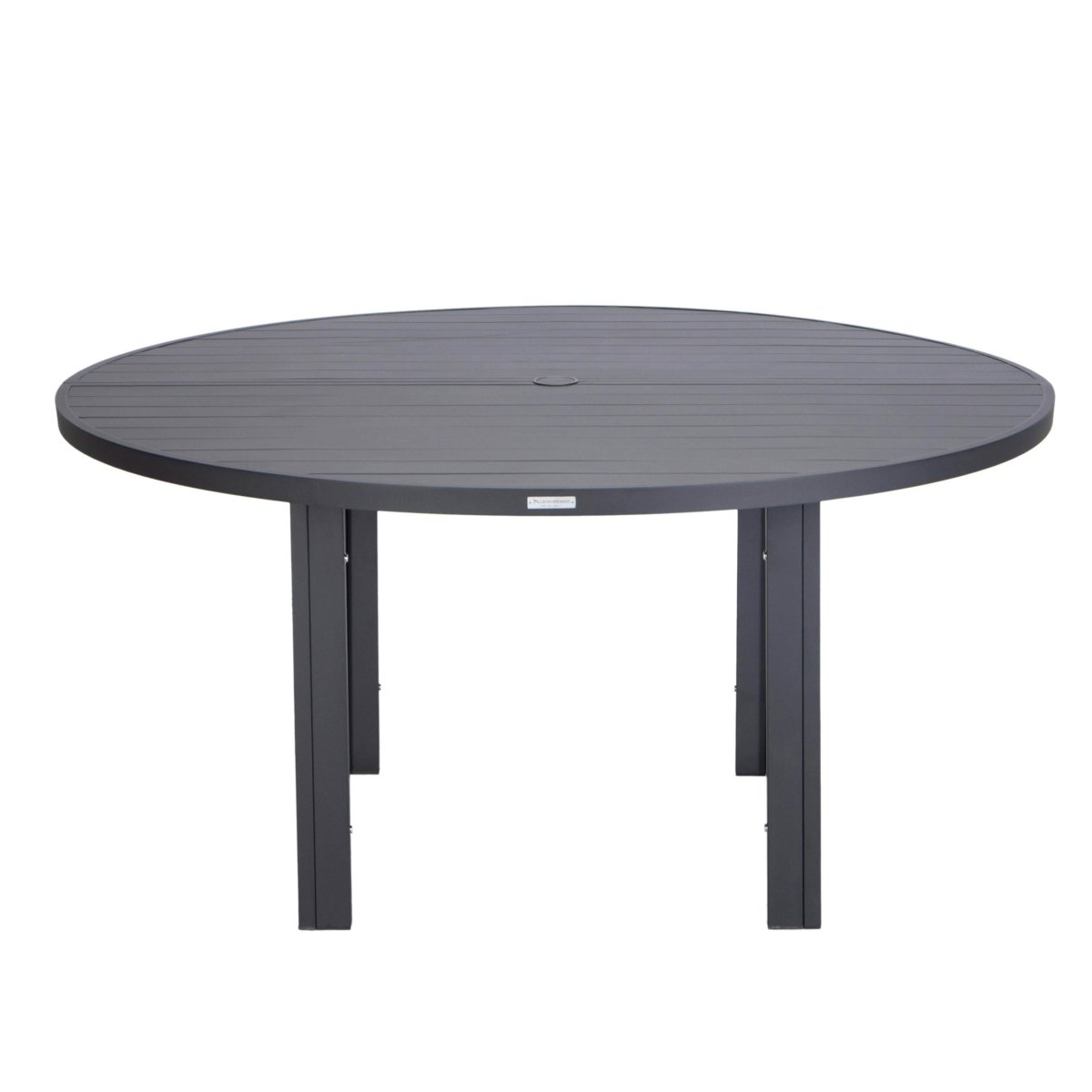 Chelsea 7 - Piece Patio Dining Set with 60" Round Aluminum Dining Table and 6 Dining Armchair