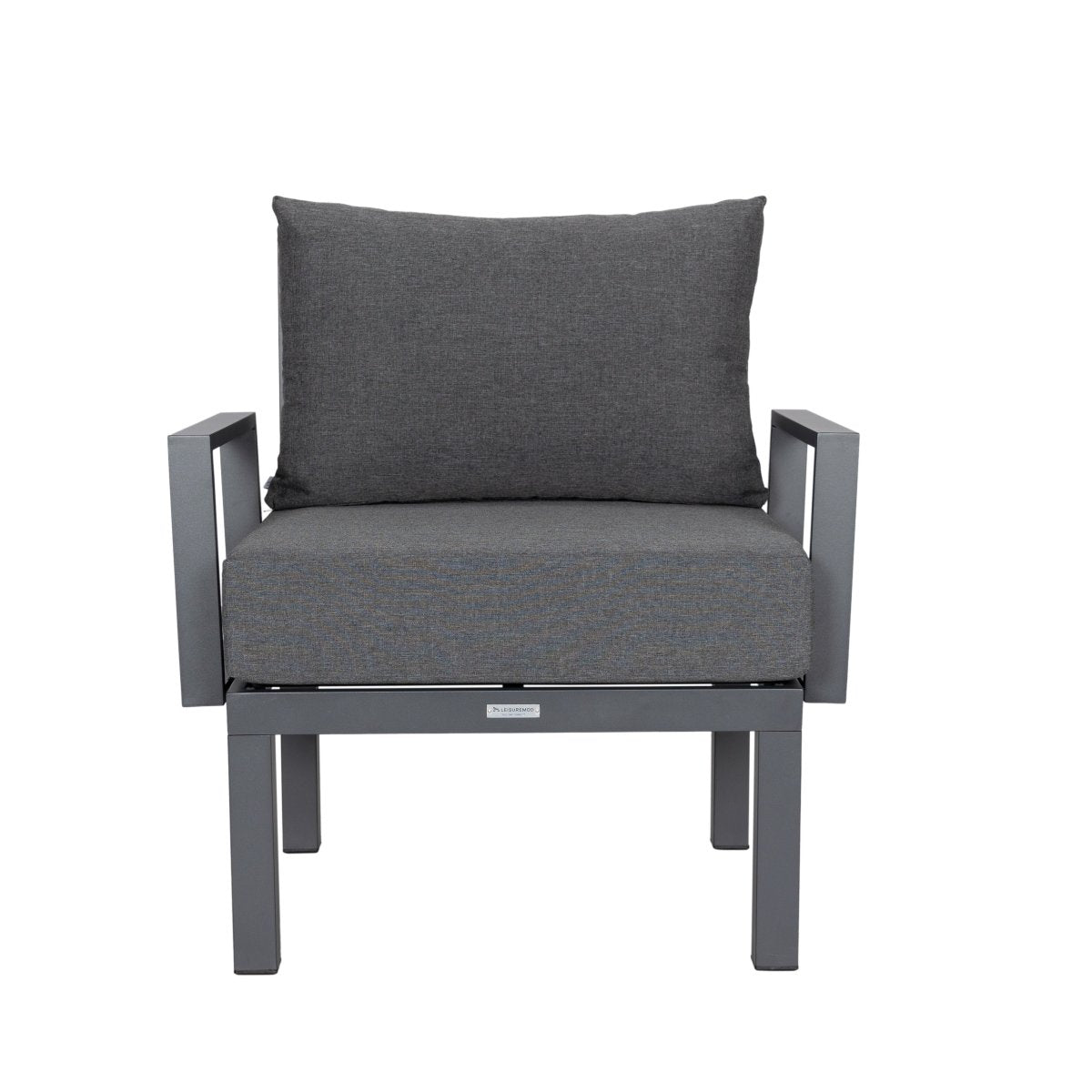 Chelsea 7 - Piece Patio Sectional And Coffee Table Set In Aluminum With Cushions