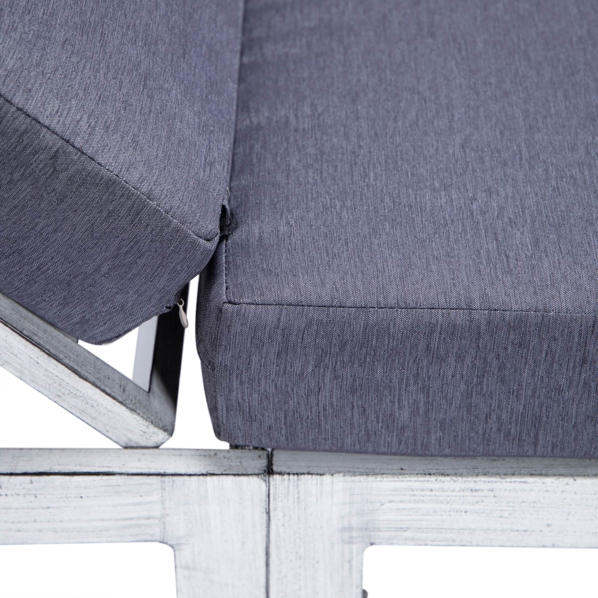Chelsea Aluminum Outdoor Chaise Lounge Chair with Removable Cushions