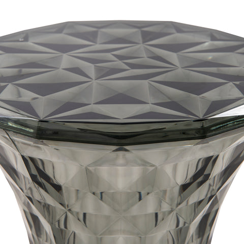 Clio Plastic Side Table with a Diamond Shape Design