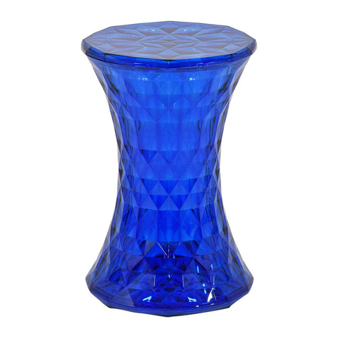 Clio Plastic Side Table with a Diamond Shape Design