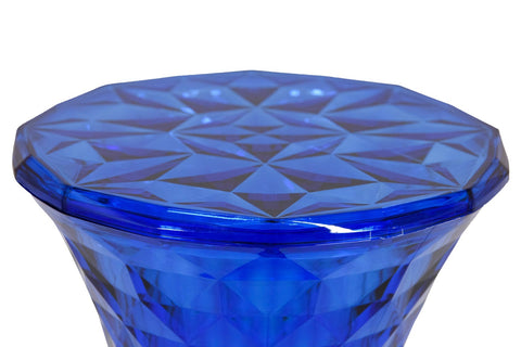 Clio Plastic Side Table with a Diamond Shape Design