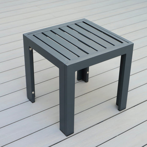 Chelsea Modern Aluminum Patio Side Table