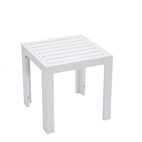 Chelsea Modern Aluminum Patio Side Table