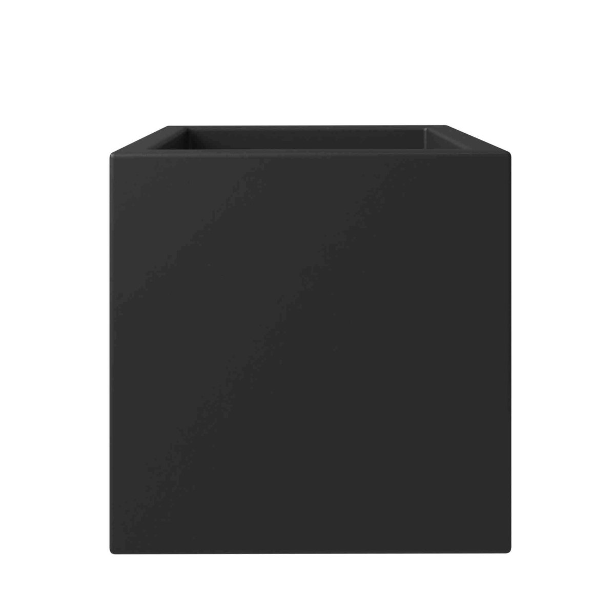 Fern Fiberstone and MGO Clay Mid - Century Modern Square Planter Pot for Indoor and Outdoor