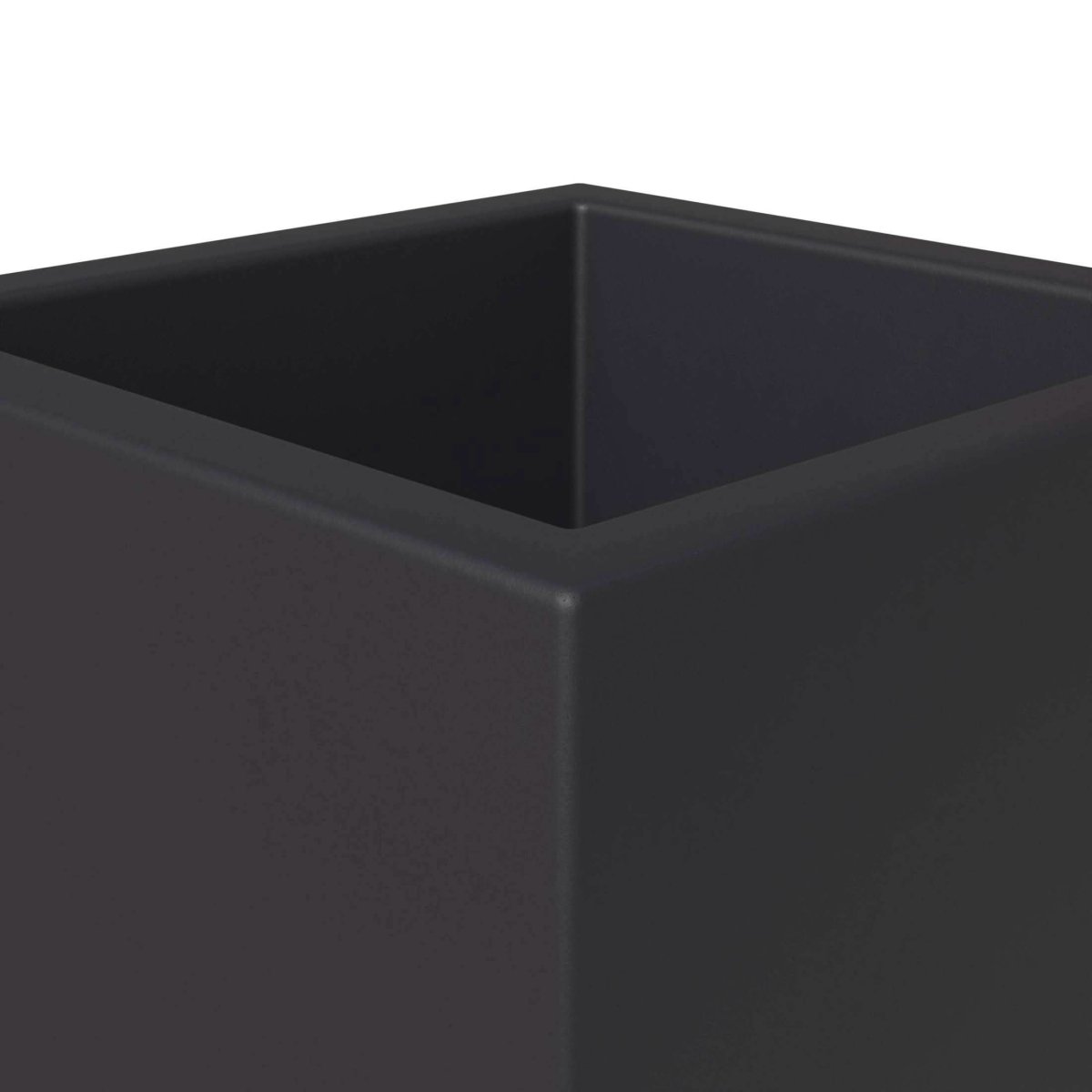 Fern Fiberstone and MGO Clay Mid - Century Modern Square Planter Pot for Indoor and Outdoor