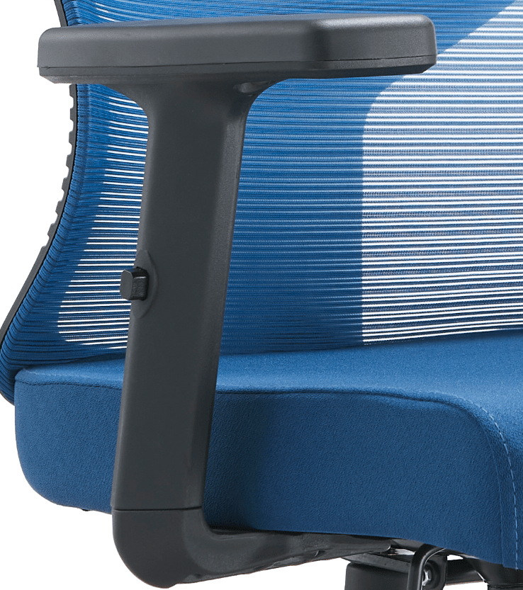 Glen Cotton Mid - Back Adjustable Office Conference Chair