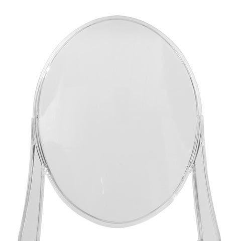 Marion Modern Transparent Acrylic Dining Chair