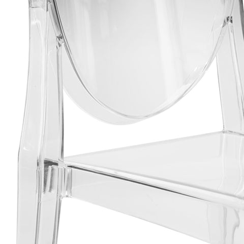 Marion Modern Transparent Acrylic Dining Chair