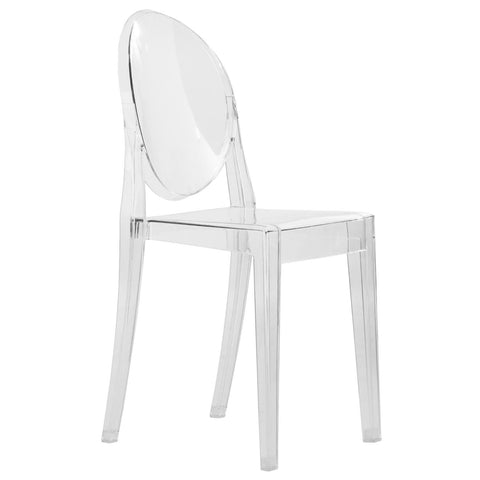 Marion Modern Transparent Acrylic Dining Chair