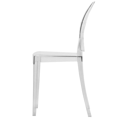 Marion Modern Transparent Acrylic Dining Chair