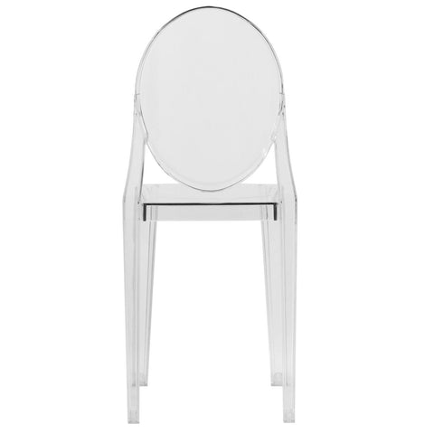 Marion Modern Transparent Acrylic Dining Chair