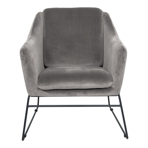 Harmony Velvet Accent Armchair