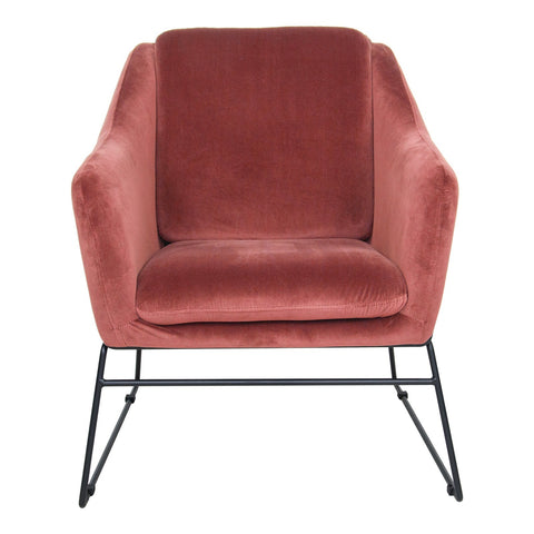 Harmony Velvet Accent Armchair