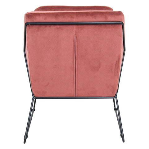 Harmony Velvet Accent Armchair