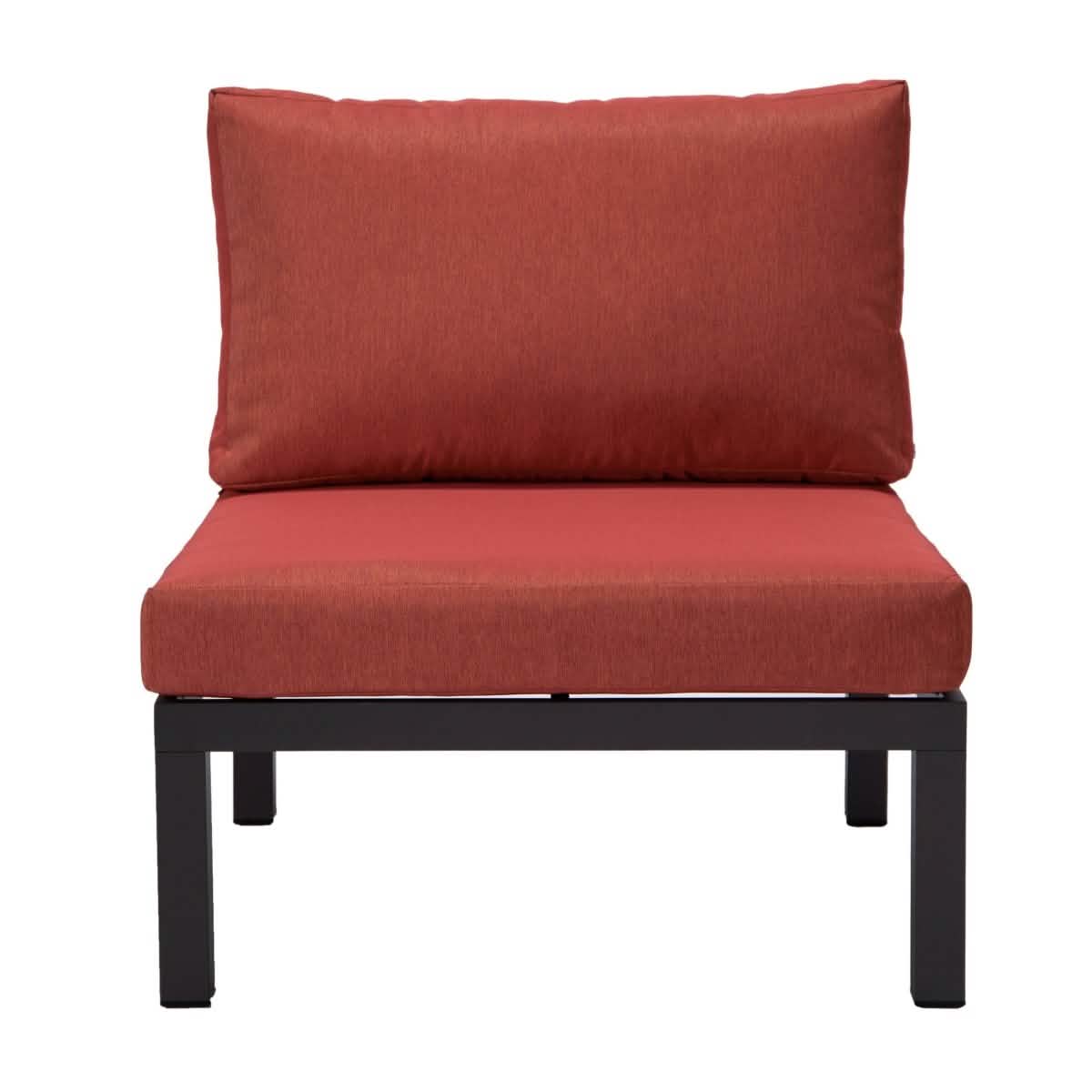 Hamilton 4 - Piece Patio Chair Upholstered in Polyester and Powder Coated Aluminum Frame