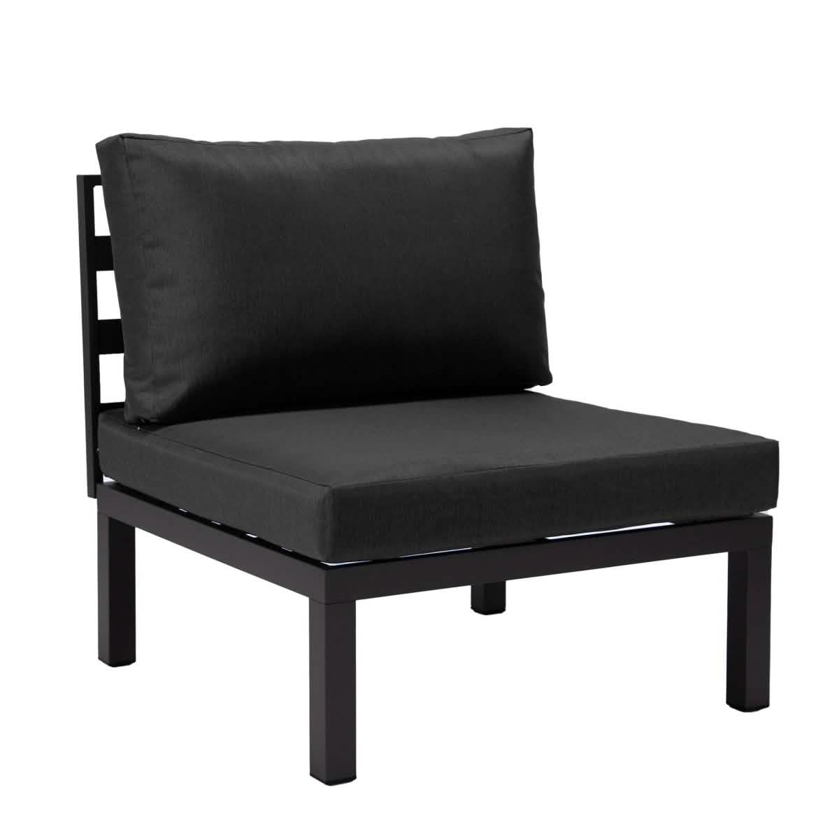 Hamilton 4 - Piece Patio Chair Upholstered in Polyester and Powder Coated Aluminum Frame