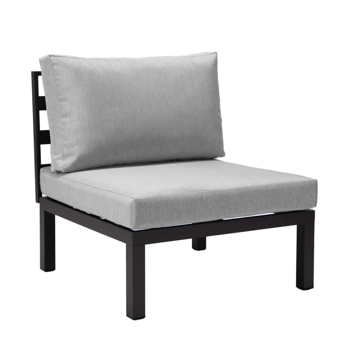 Hamilton 4 - Piece Patio Chair Upholstered in Polyester and Powder Coated Aluminum Frame
