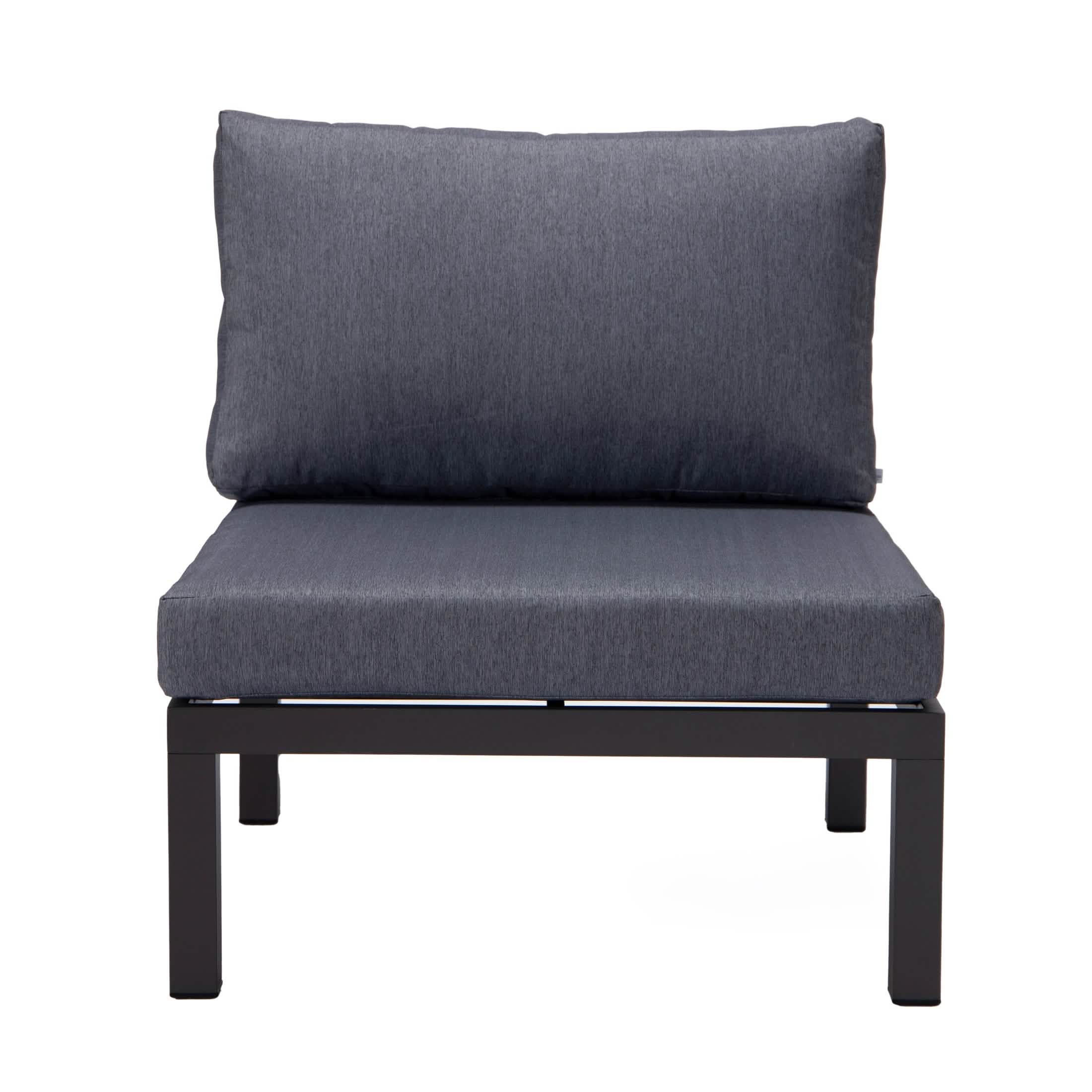 Hamilton 4 - Piece Patio Chair Upholstered in Polyester and Powder Coated Aluminum Frame