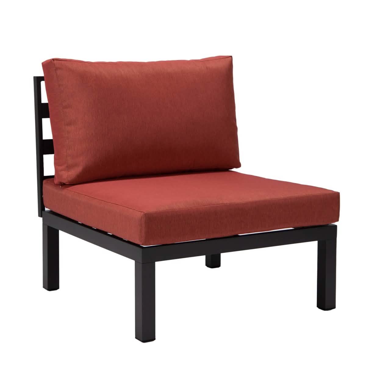 Hamilton 4 - Piece Patio Chair Upholstered in Polyester and Powder Coated Aluminum Frame
