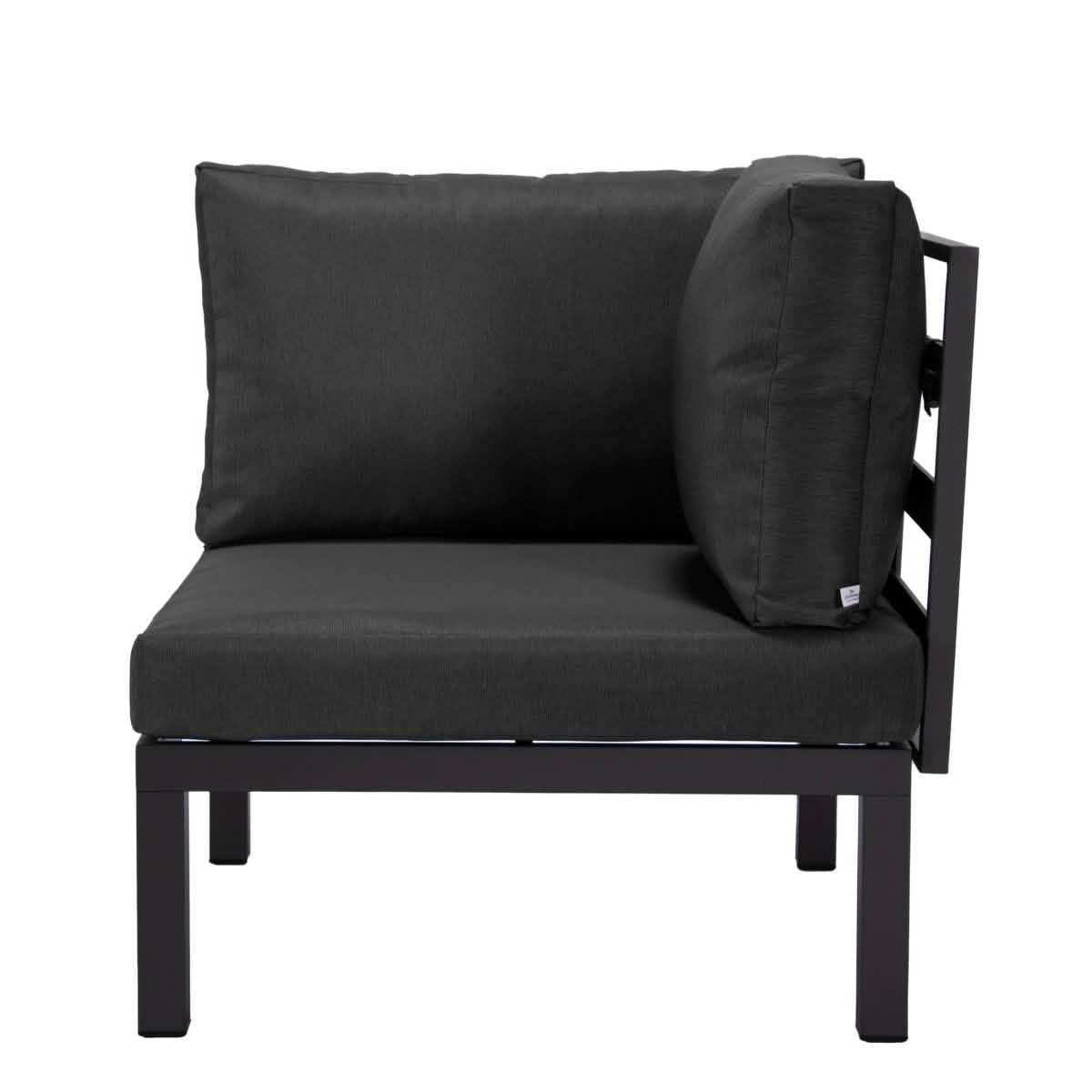 Hamilton Aluminum Patio 2 - Piece Corner Seat With Cushions