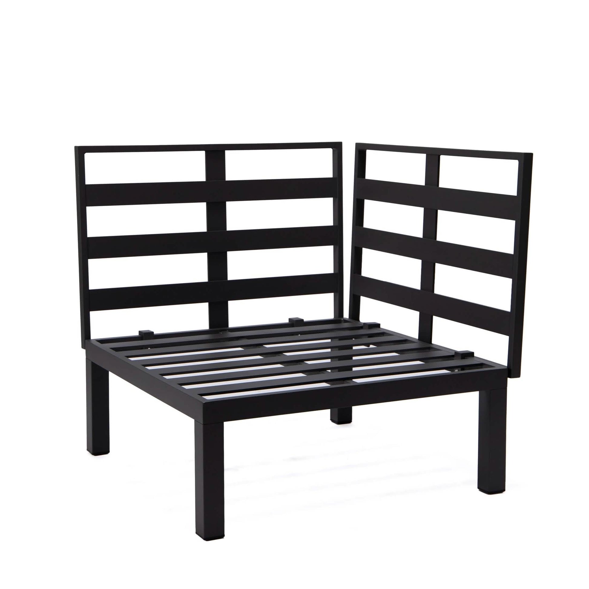 Hamilton Aluminum Patio 2 - Piece Corner Seat With Cushions
