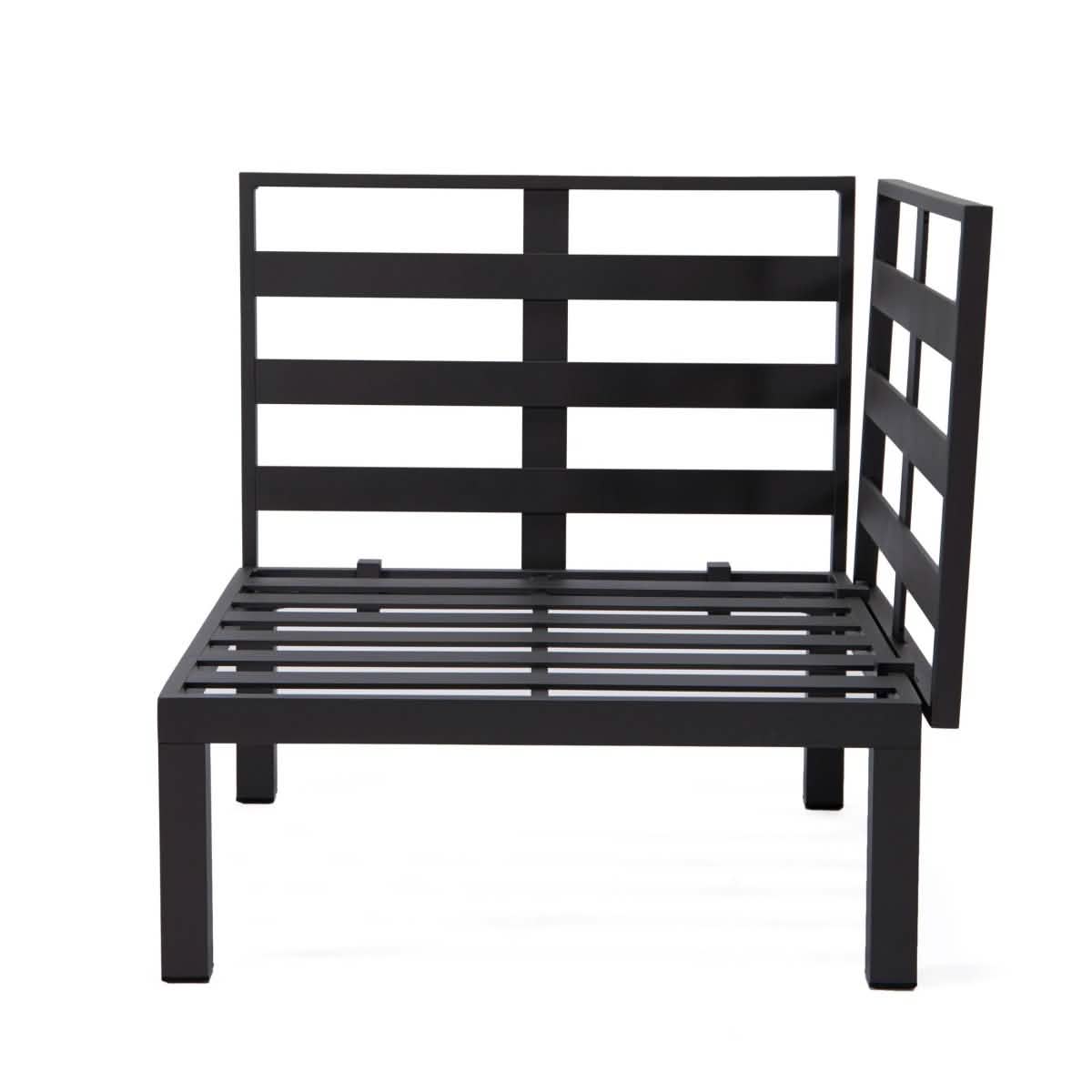 Hamilton Aluminum Patio 2 - Piece Corner Seat With Cushions