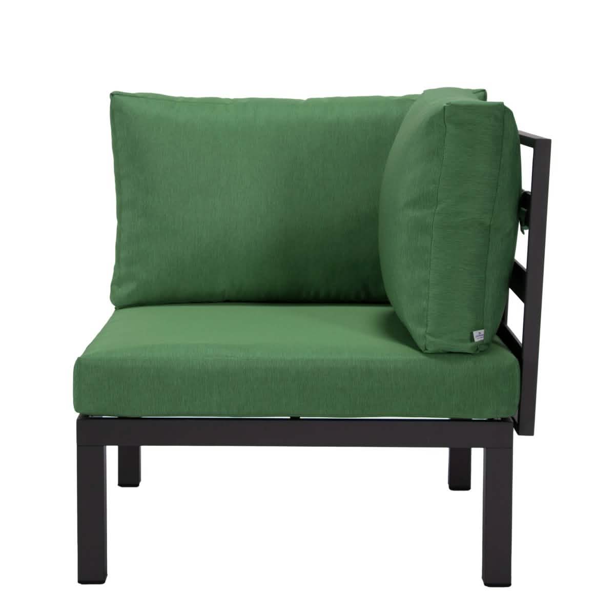 Hamilton Aluminum Patio 2 - Piece Corner Seat With Cushions