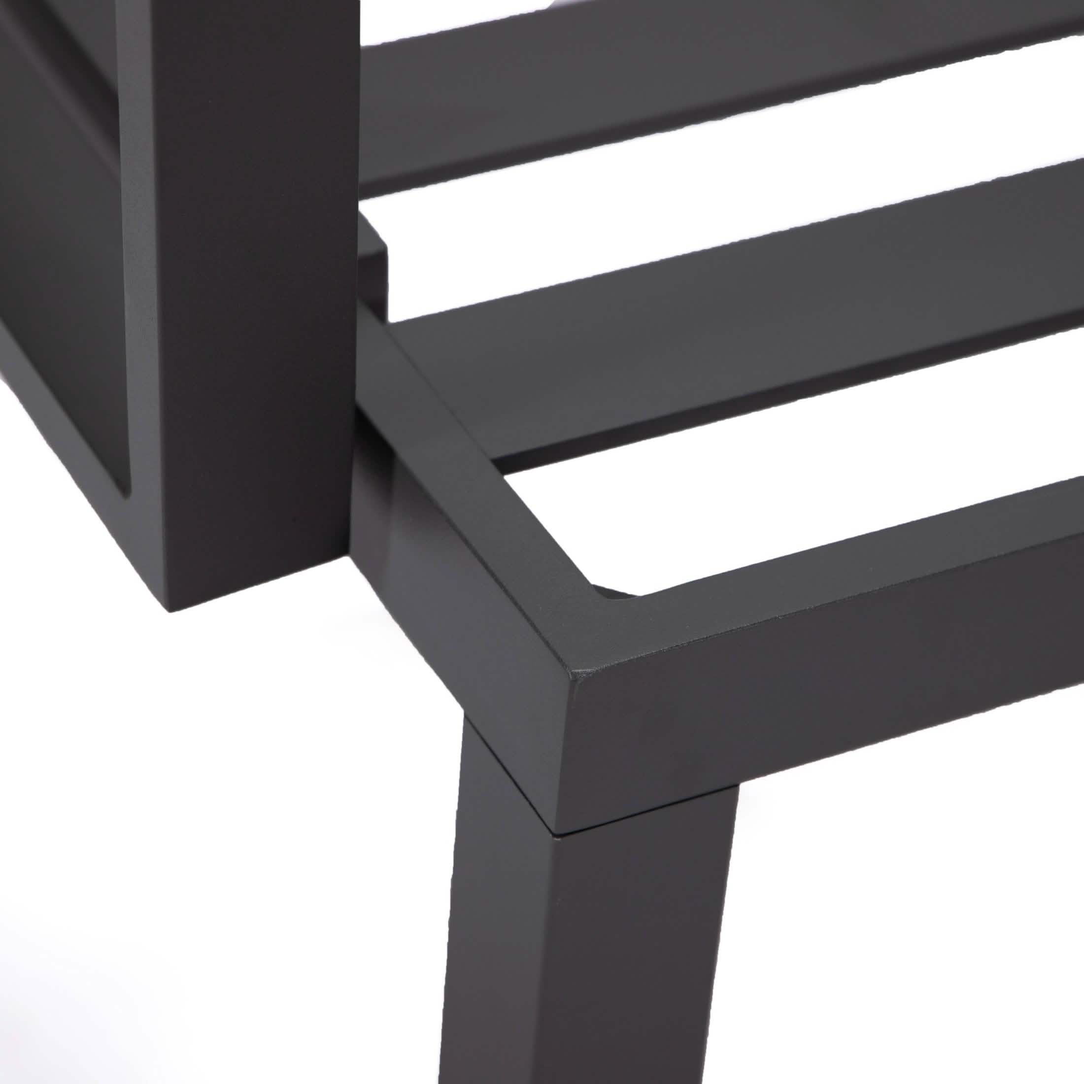 Hamilton Aluminum Patio 2 - Piece Corner Seat With Cushions