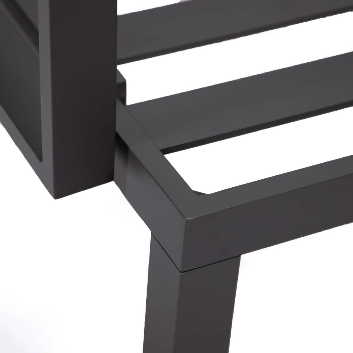 Hamilton Aluminum Patio 2 - Piece Corner Seat With Cushions