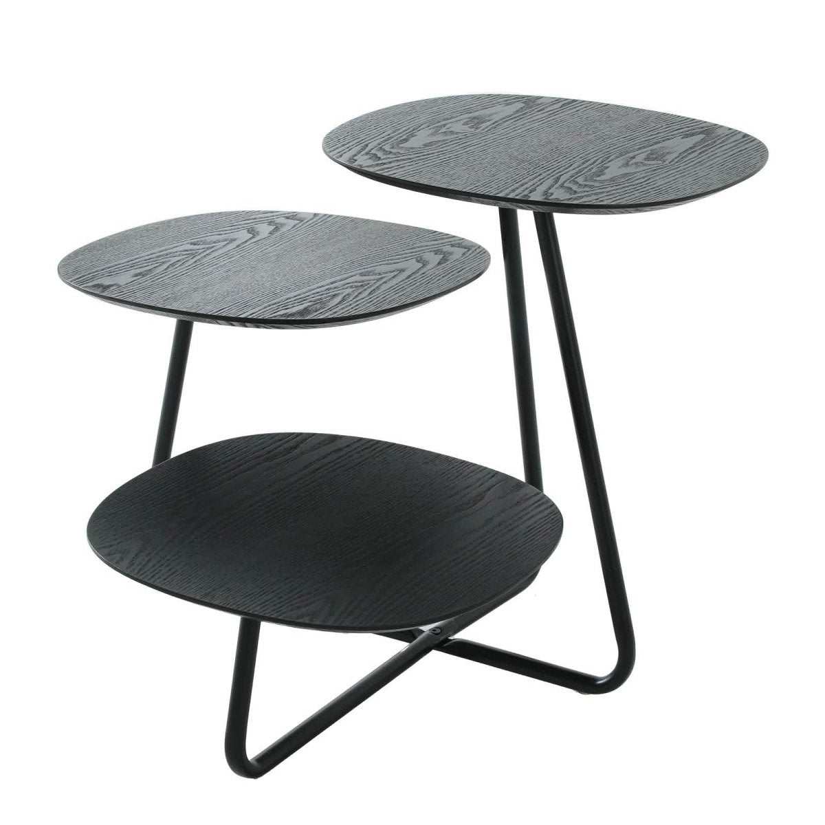 Hazelton Multi - Top End Tables with Manufactured Wood Top and Powder Coated Steel Frame
