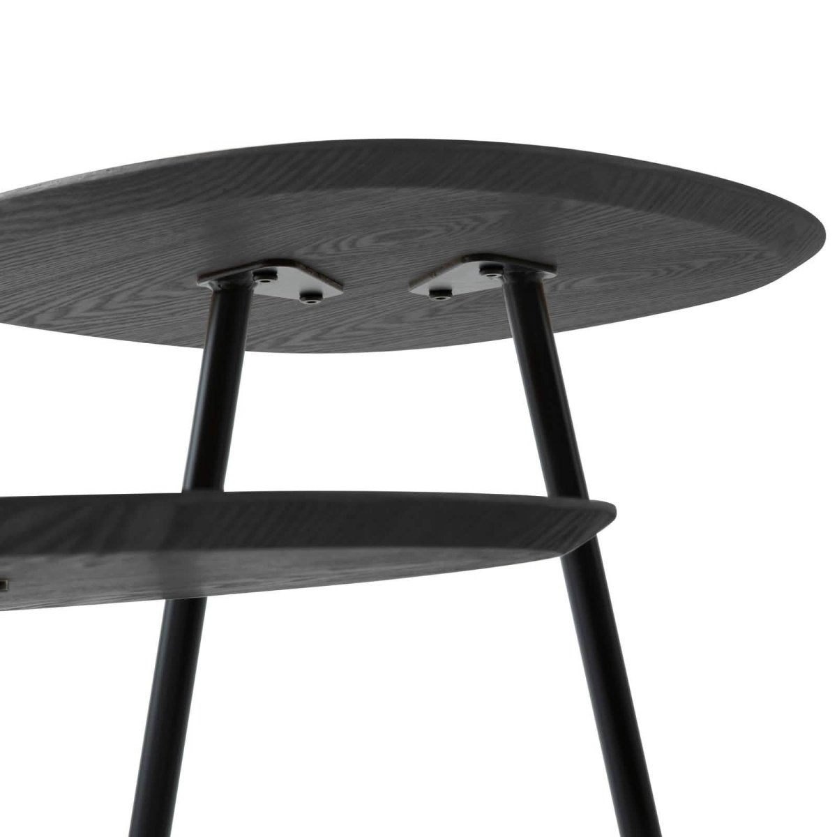Hazelton Multi - Top End Tables with Manufactured Wood Top and Powder Coated Steel Frame