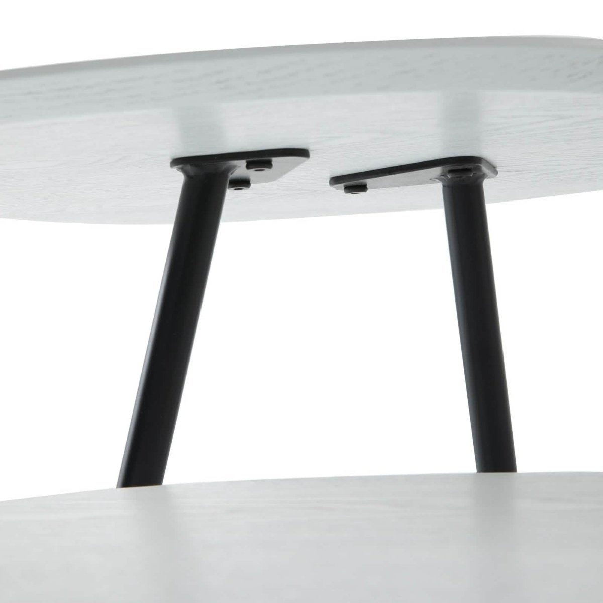 Hazelton Multi - Top End Tables with Manufactured Wood Top and Powder Coated Steel Frame