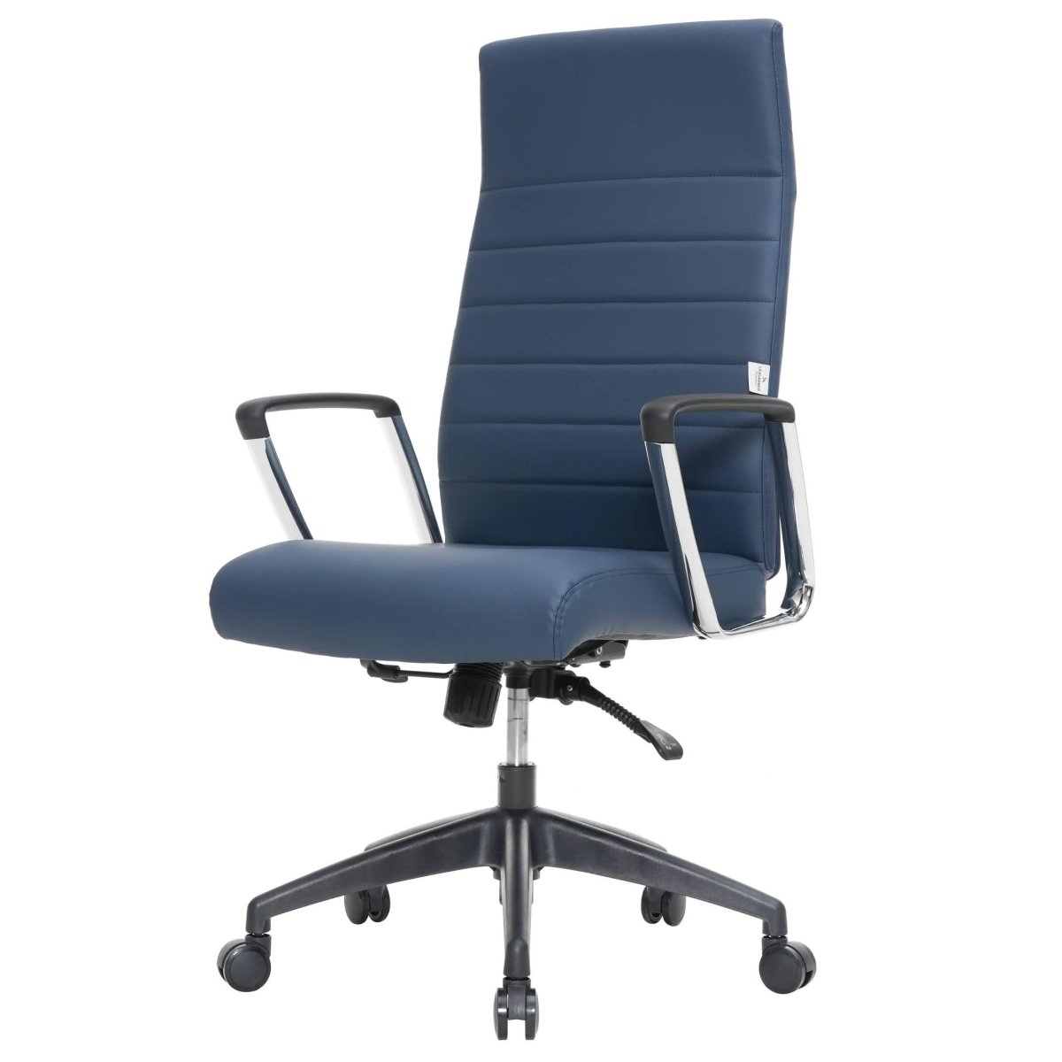 Hilton High - Back Leather Office Chair Adjustable Seat Height in Nylon