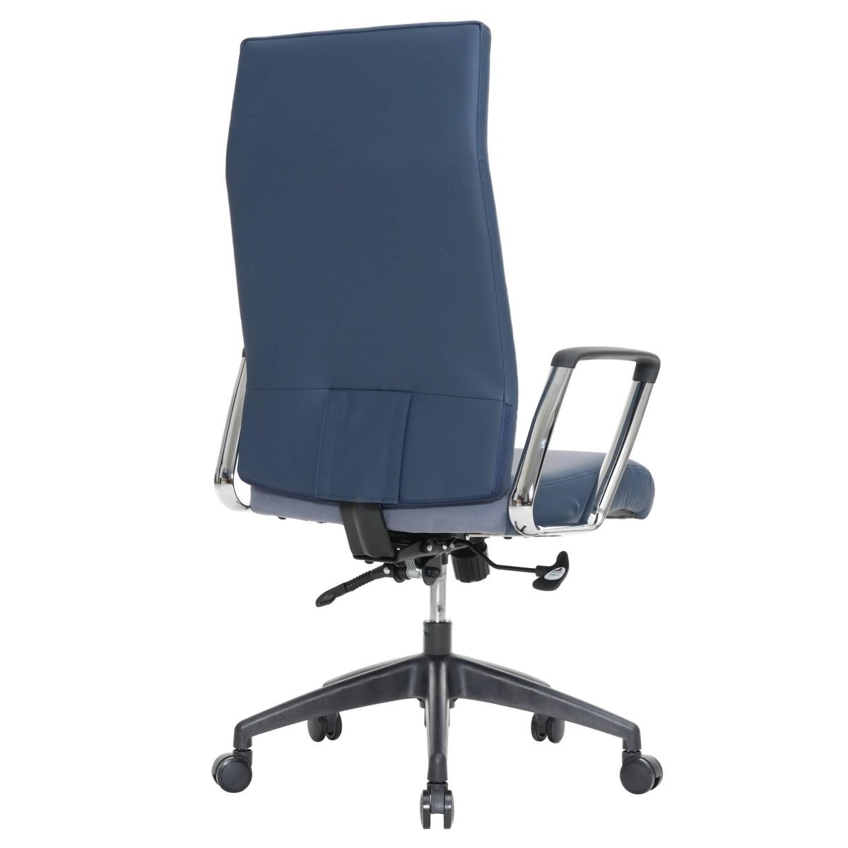 Hilton High - Back Leather Office Chair Adjustable Seat Height in Nylon