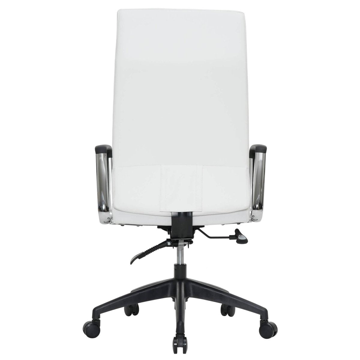 Hilton High - Back Leather Office Chair Adjustable Seat Height in Nylon