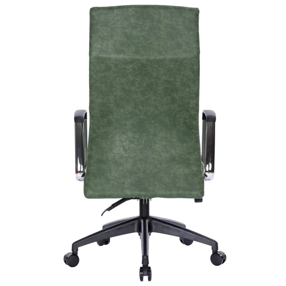 Hilton High - Back Leather Office Chair Adjustable Seat Height in Nylon