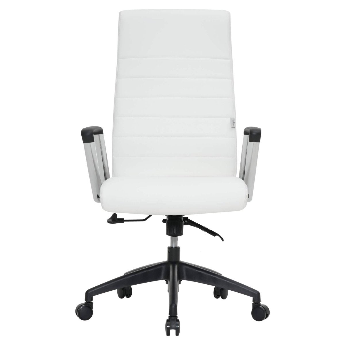Hilton High - Back Leather Office Chair Adjustable Seat Height in Nylon