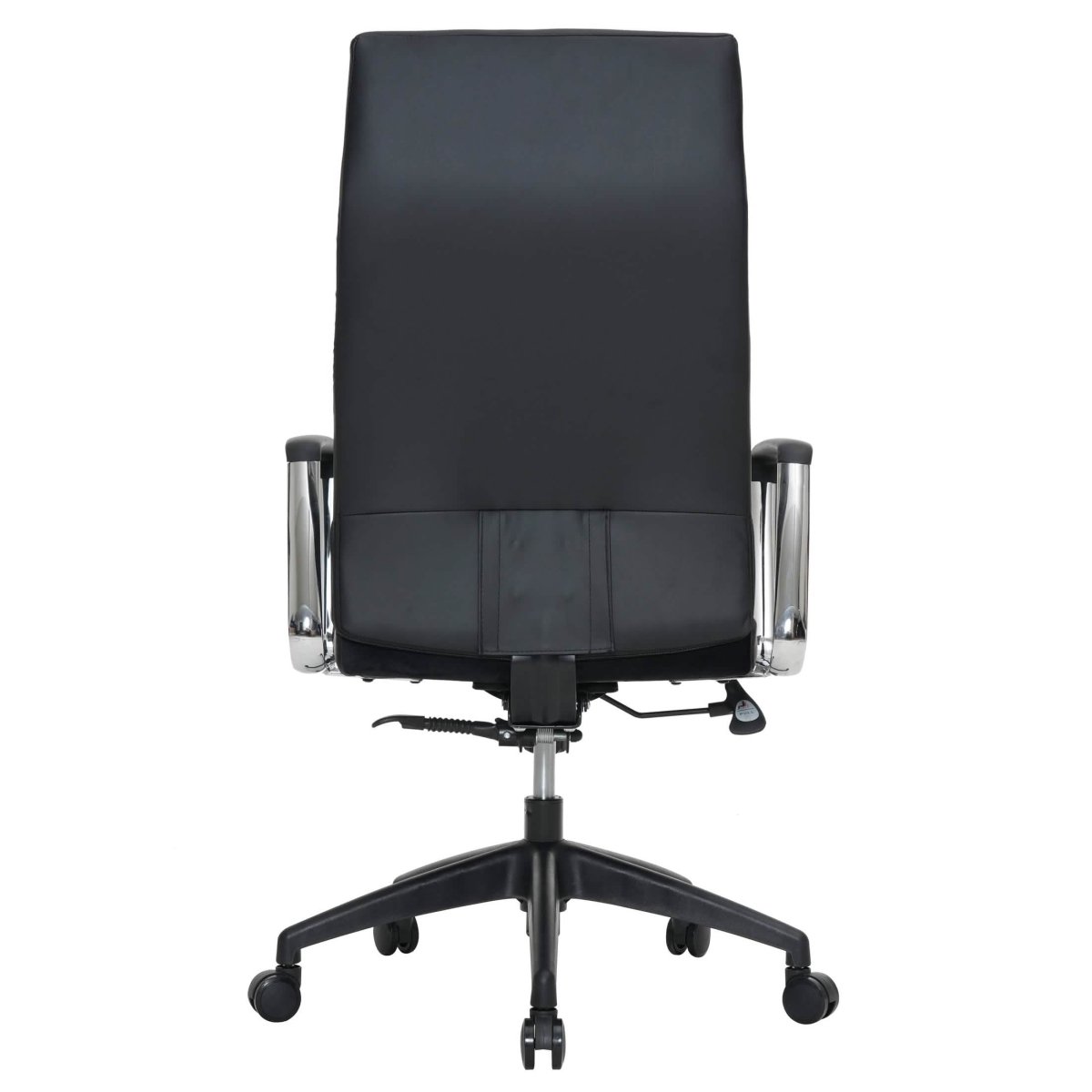 Hilton High - Back Leather Office Chair Adjustable Seat Height in Nylon