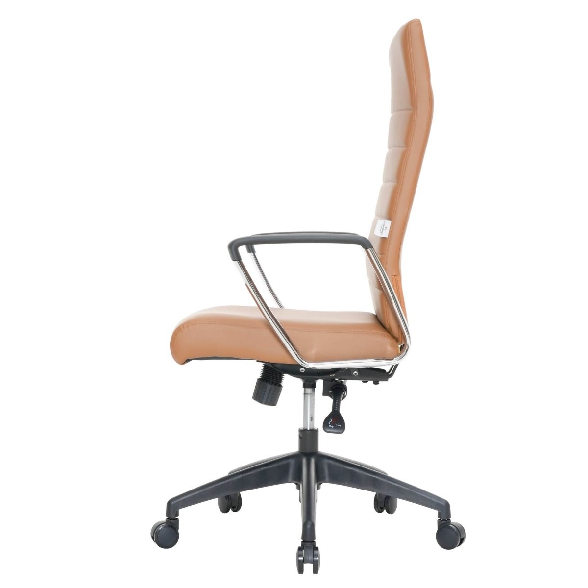 Hilton High - Back Leather Office Chair Adjustable Seat Height in Nylon